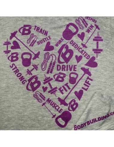 Bividi para Mujer - diseño fitness love - Talla L