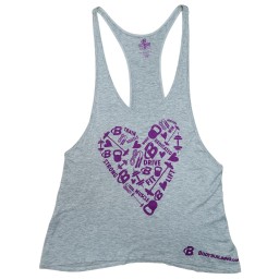 Bividi para Mujer - diseño fitness love - Talla L