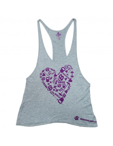 Bividi para Mujer - diseño fitness love - Talla L