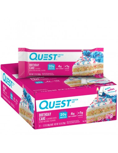 Quest Bar Birthday Cake