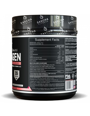 Sascha Fitness Hydrolizado Collagen