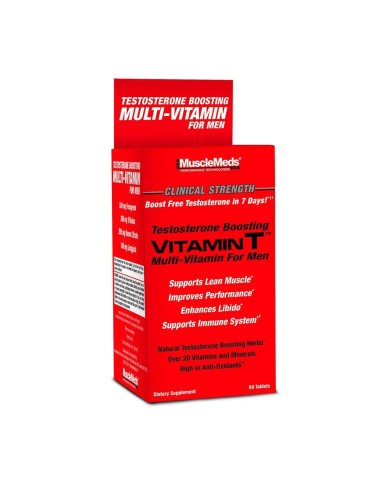 Musclemeds Carnivor Vitamin T 90 Capsulas