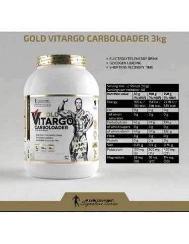 LEVRONE GOLD VITARGO CARBOLOADER - 6.6 Libras