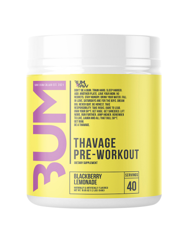 RAW Cbum Thavage Pre Workout - 40 servidas