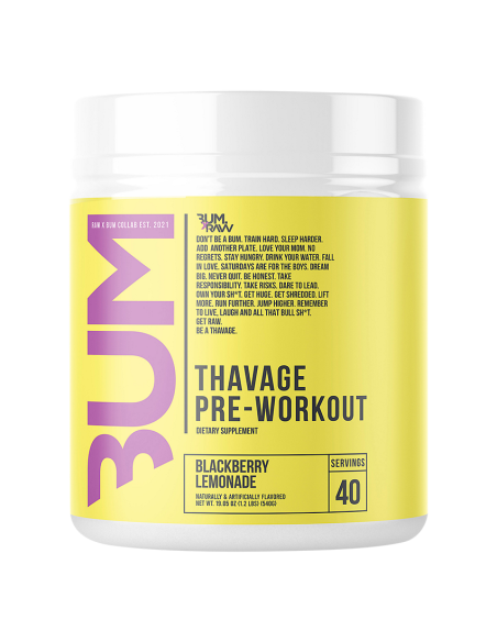 RAW Cbum Thavage Pre Workout - 40 servidas