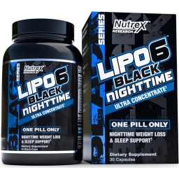 Nutrex Lipo6 Black Night - 60 cápsulas