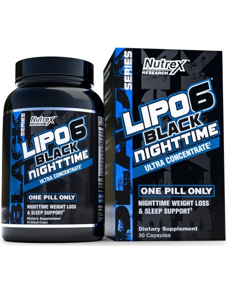 Nutrex Lipo6 Black Night - 60 cápsulas