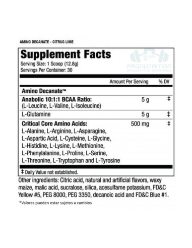 Musclemeds Carnivor Amino Decanate - 30 servidas
