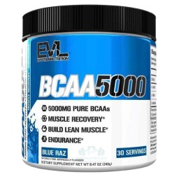 EVL BCAA 5000 Blue Raz - 30 servidas