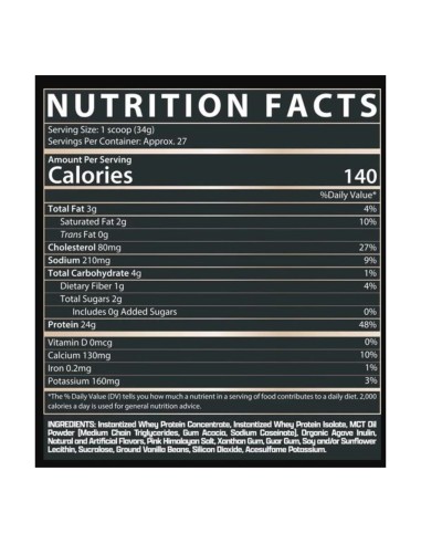 NUTREX 100% WHEY PROTEIN - 10 Libras