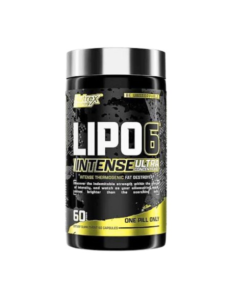 Nutrex Lipo6 Black Intense - 60 cápsulas