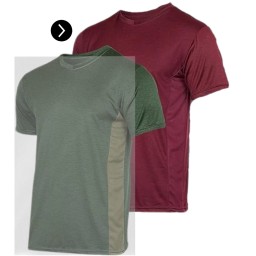 Camiseta deportiva DryFit - Talla L - Color Conchevino