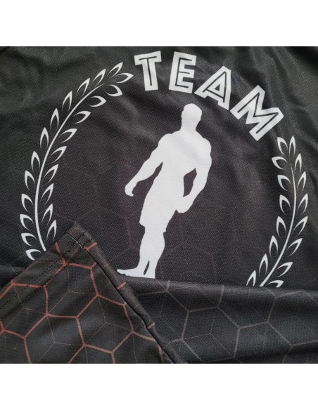 Bividi TEAM RAMIREZ - TELA DRY FIT - Color Negro Panal
