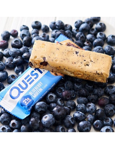 Quest bar Blueberry Muffin 1 Barra proteina