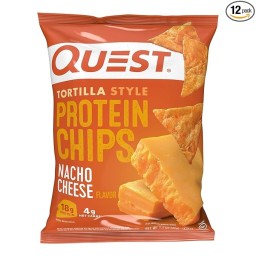 Quest Nutrition Tortilla de Nacho con Proteína Sabor a Queso X 1