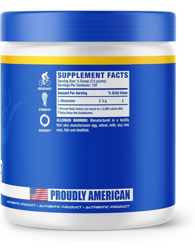 Ronnie Coleman Glutamina Xs - 120 servidas
