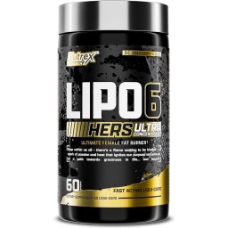 Nutrex Lipo6 Black Hers Ultra Concentrado - 60 cápsulas