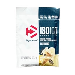 Dymatize ISO100 Vainilla Sample 1 Servida