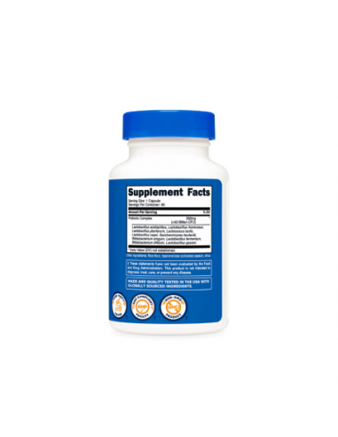 Nutricost Probiótico (Probiotic Complex) 60 Cápsulas