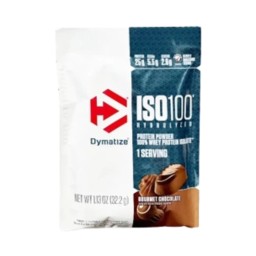 Dymatize ISO100 Chocolate Sample 1 Servida