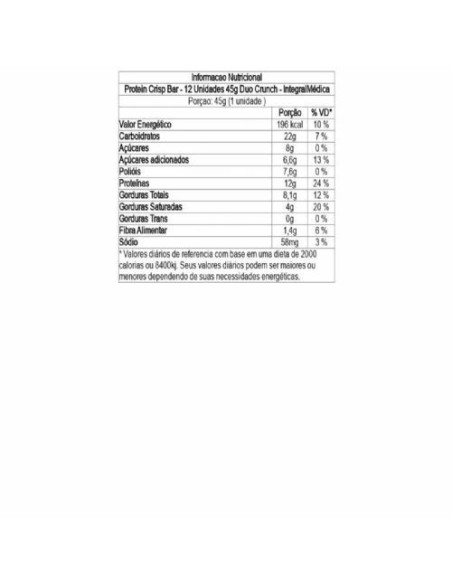 Integral Protein Crisp Bar - Duo Crunch - 1und