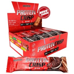 Integral Protein Crisp Bar - Cookies Cream con Cacao - 1und