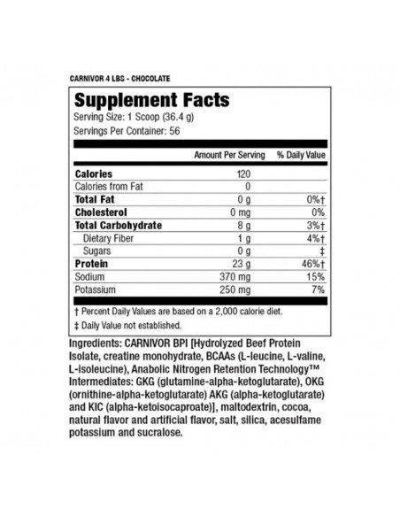 Musclemeds Carnivor Isolate - 4 Libras