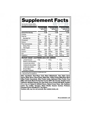 Mutant Mass - 12 Libras