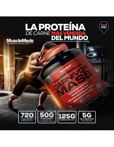 Musclemeds Carnivor Mass - 10 Libras