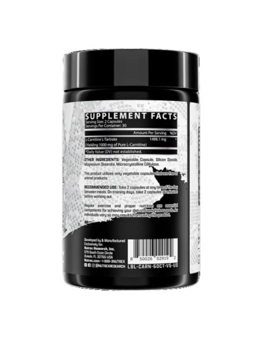 Nutrex Lipo6 Carnitina 1000 - 120 cápsulas