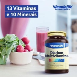 Vitaminlife Diarium Multivitamins - 120 cápsulas