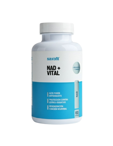 Saxofit NAD + Resveratrol y Vitamina K - 60caps