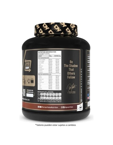 Dorian Yates Whey Protein Shadowhey 2kg / 4.4 Lbs x 66 Srv