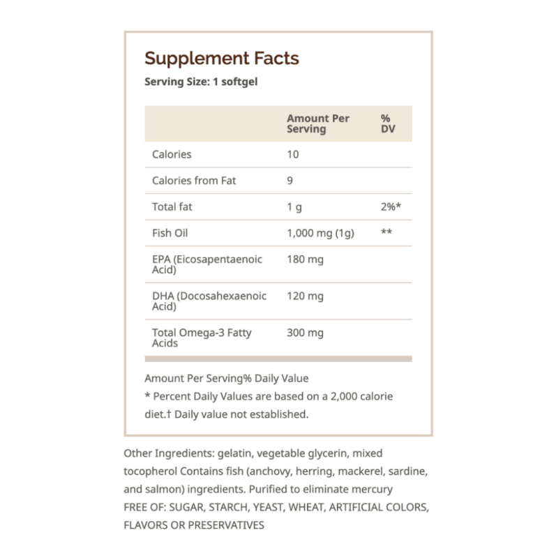 Windmill Omega 3 EPA & DHA 1000 Mg