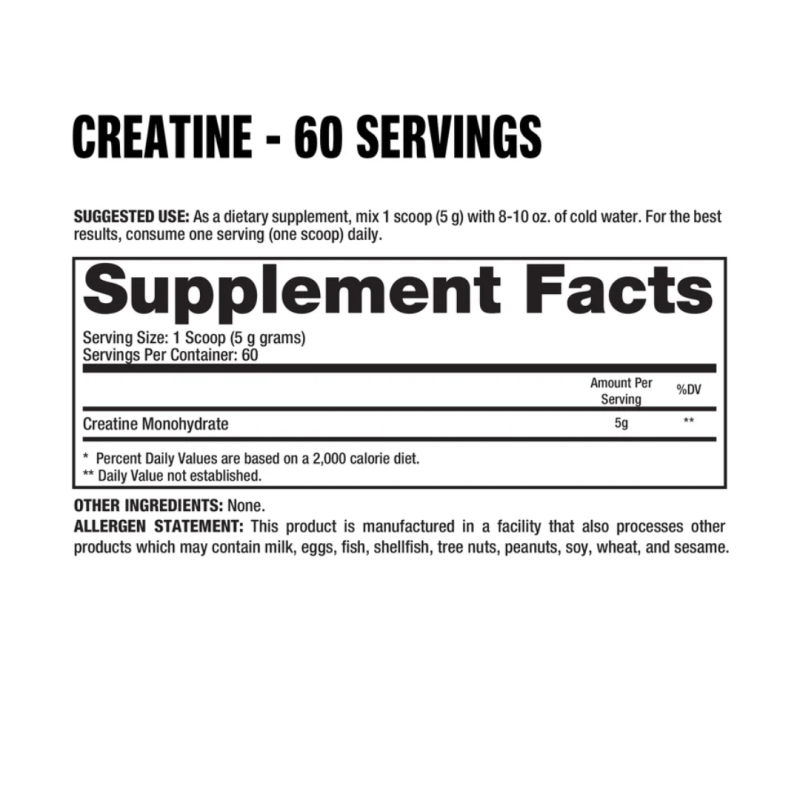 Dragon Pharma Creatina Monohidratada 300gr
