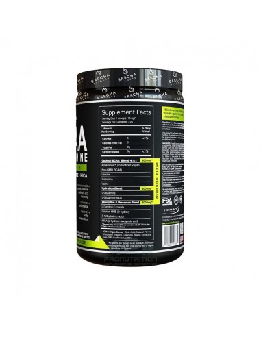 Sascha Fitness BCAA+Glutamina - 25 servidas